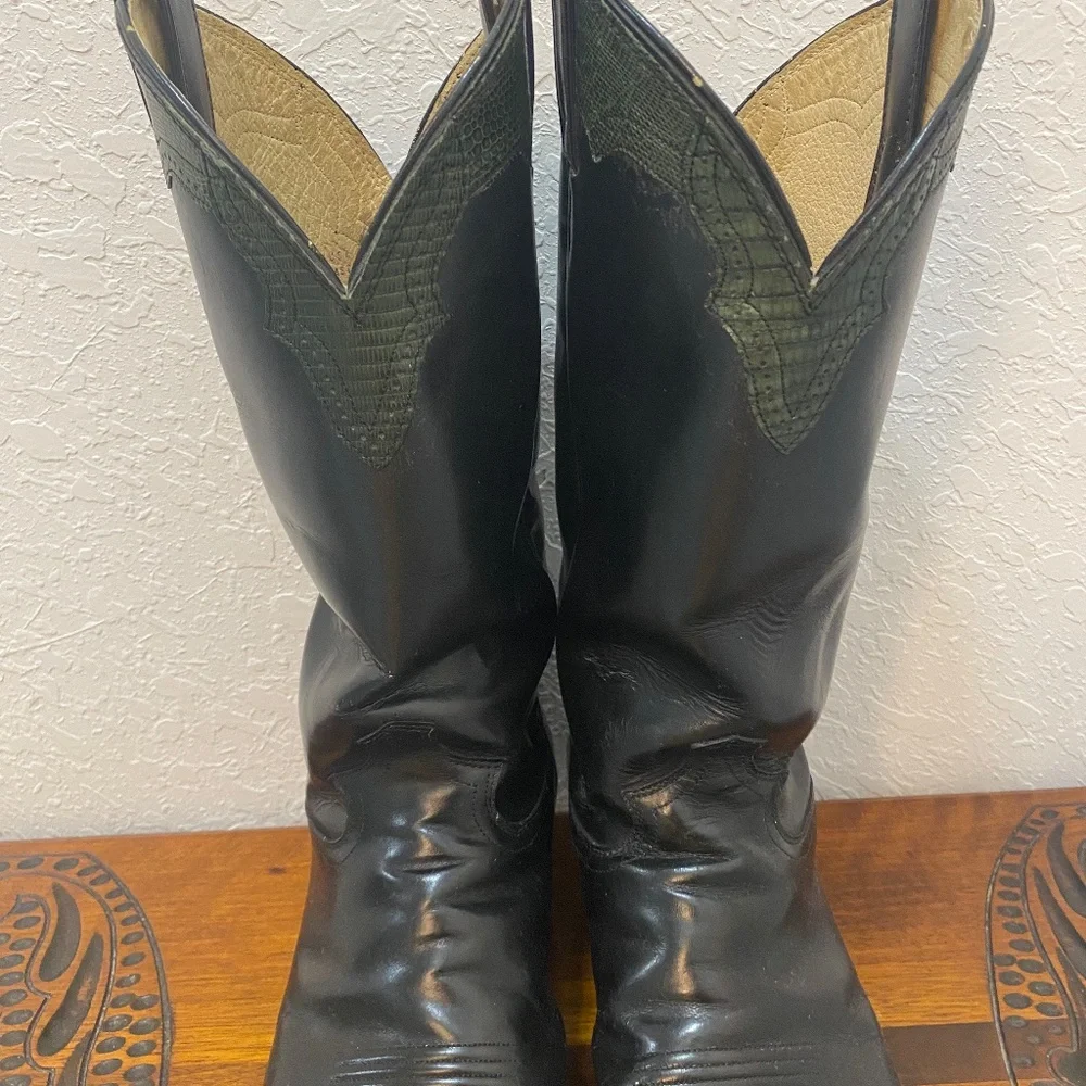 Justin Men's Cowboy Western Boots,‎ Size 10